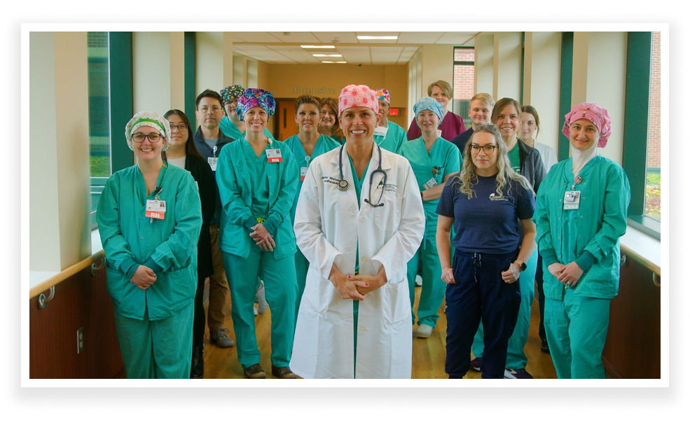 Wood County Hospital staff picture